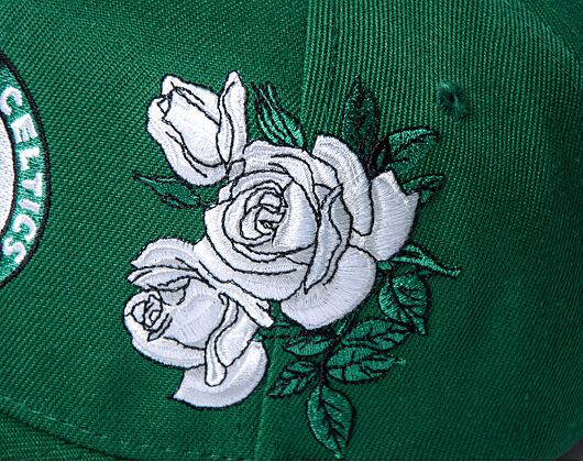 Kšiltovka Mitchell & Ness Secondary Roses Pro Snapback Boston Celtics Green
