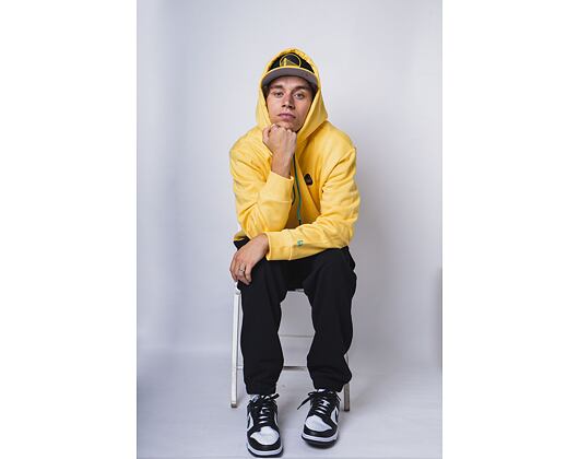 Mikina New Era Patch Oversized Hoody Yellow