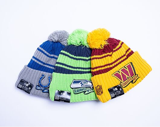 Kulich New Era NFL22 Sideline Sport Knit Washington Commanders Team Color