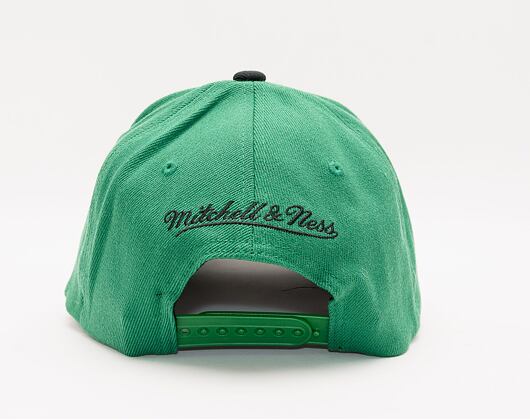 Kšiltovka Mitchell & Ness Team 2 Tone 2.0 Stretch Snapback Hwc Boston Celtics Green / Black