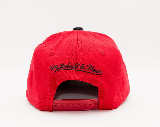 Kšiltovka Mitchell & Ness Team 2 Tone 2.0 Stretch Snapback Hwc Chicago Bulls Red / Black