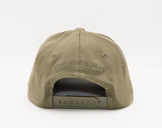 Kšiltovka Mitchell & Ness Box Logo Classic Snapback Branded Olive