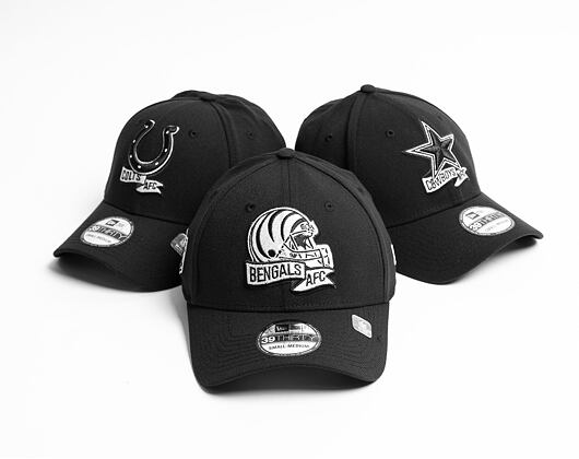 Kšiltovka New Era 39THIRTY NFL22 Sideline Cincinnati Bengals Black / White