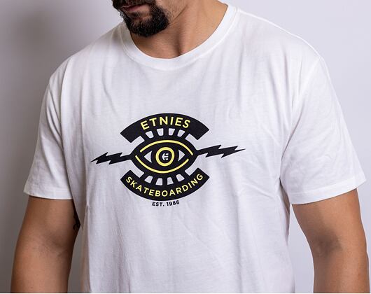 Triko Etnies Jw Wash Tee White
