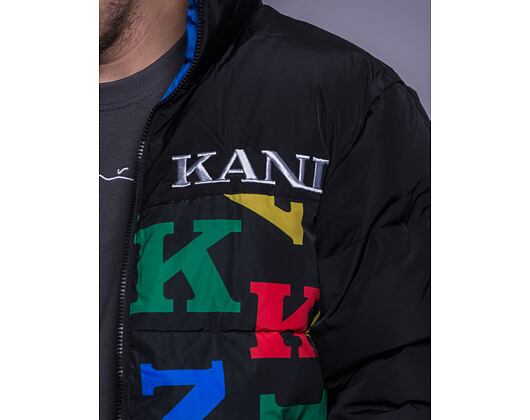 Bunda Karl Kani Retro Block Reversible Logo Puffer Jacket multicolor