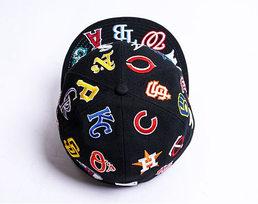 Kšiltovka New Era 59FIFTY MLB All-Over-Patch MLB League Black