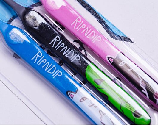 Set zubních kartáčků Rip & Dip RIPNDIP Characters Toothbrush 3 Pack Multi