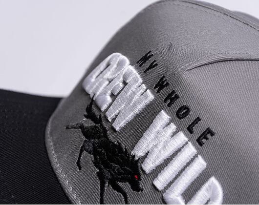 Kšiltovka Cayler & Sons Crew Wild Cap Grey/Black