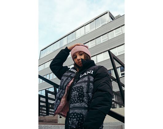 Dámská Bunda Karl Kani Retro Reversible Puffer Jacket black/multicolor
