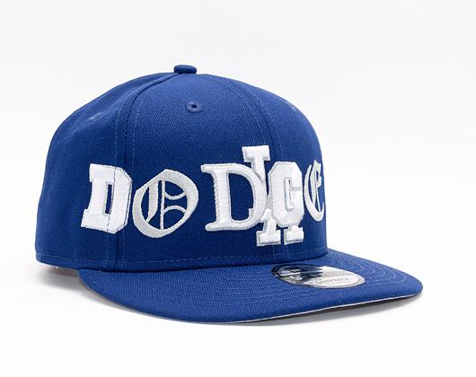 Kšiltovka New Era 9FIFTY MLB Team Typography Los Angeles Dodgers Navy