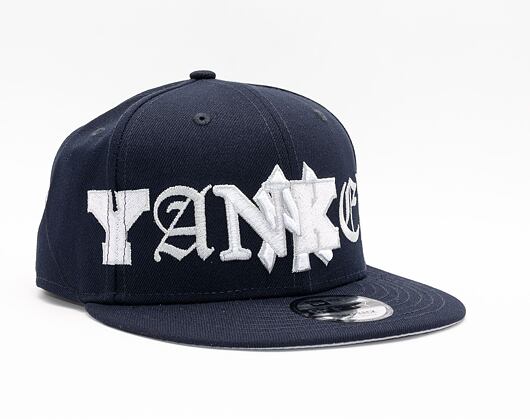 Kšiltovka New Era 9FIFTY MLB Team Typography New York Yankees Navy