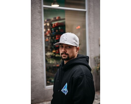 Kšiltovka New Era 9FIFTY MLB League Essential Chicago White Sox Graphite / White