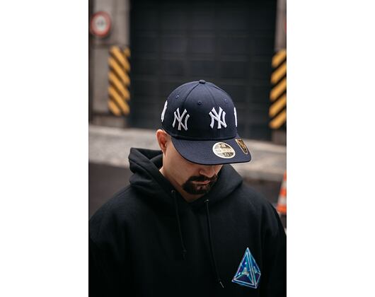 Kšiltovka New Era 59FIFTY MLB All over Logo LP Low Profile New York Yankees Navy