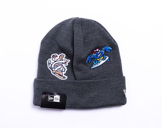 Kulich New Era Multi Patch Cuff Beanie JERBLU Heather Grey