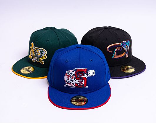 Kšiltovka New Era 59FIFTY MLB Team Color Split 5 Chicago White Sox Navy