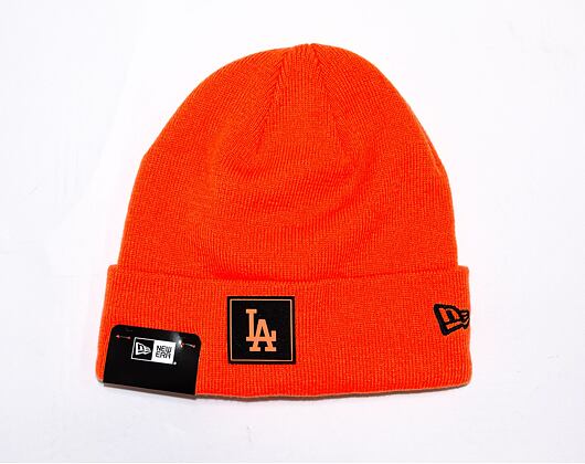 Kulich New Era MLB Neon Team Cuff Beanie Los Angeles Dodgers Neon Orange