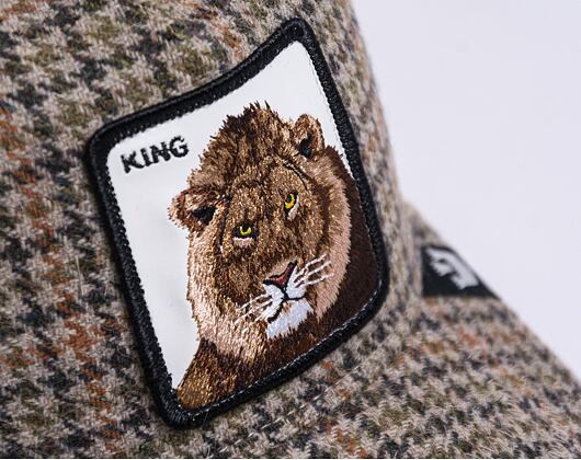 Kšiltovka Goorin - Lodge King Trucker - Olive