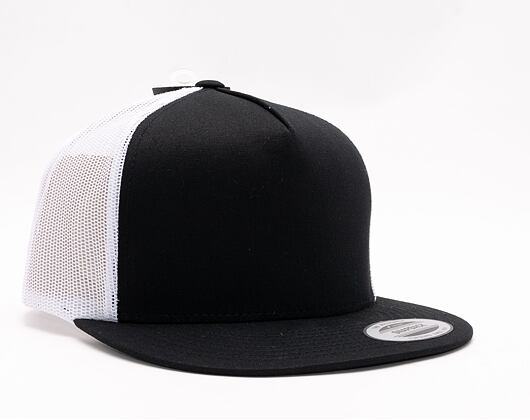 Kšiltovka Yupoong Classic Trucker 2-Tone Black / White