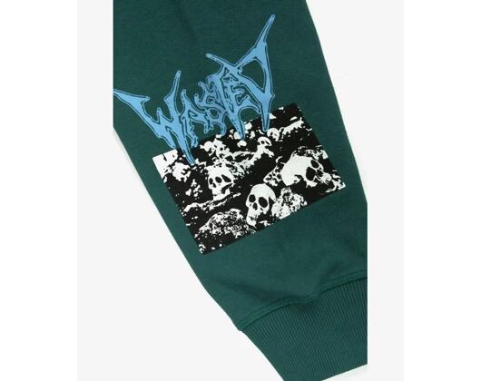 Mikina Wasted Paris Hoodie Unbroken - Pine Green