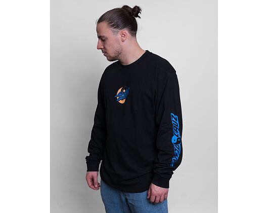 Triko Santa Cruz Shark Trip L/S T-Shirt Black