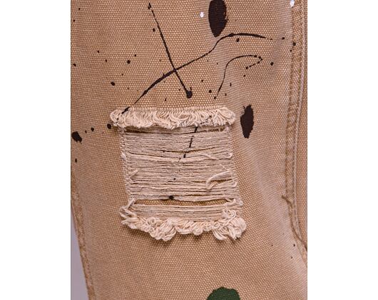 Kalhoty Karl Kani OG Washed Cargo Pants sand