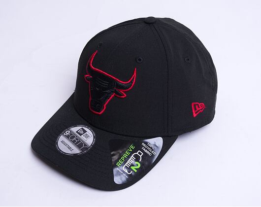 Kšiltovka New Era 9FORTY NBA Neon Pack 2 Chicago Bulls Black