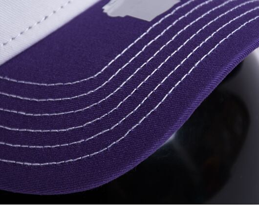 Kšiltovka Von Dutch Boston Trucker Cotton Twill White/Purple