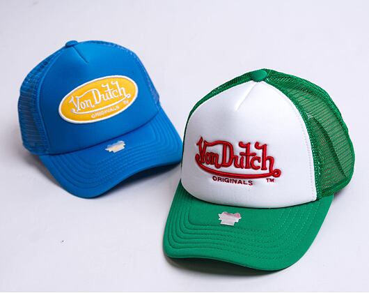 Kšiltovka Von Dutch Atlanta Trucker Foam White/Green