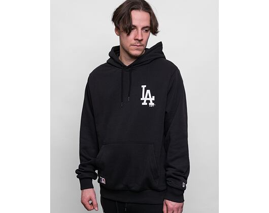 Mikina New Era MLB Essentials Hoody Los Angeles Dodgers Black/White