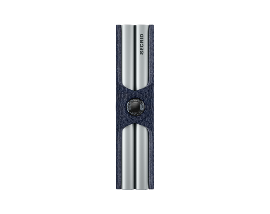 Peněženka Secrid Twinwallet Vegetable Tanned Navy-Silver
