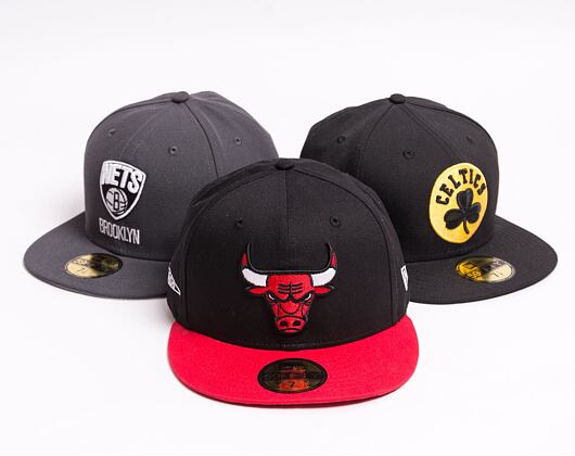 Kšiltovka New Era 59FIFTY NBA Team City Patch Chicago Bulls Black
