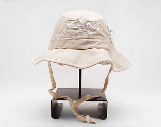 Klobouk Karl Kani Retro Fisher Hat light sand