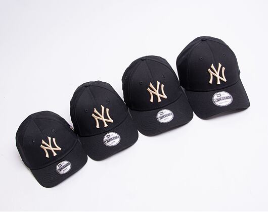 Kšiltovka New Era 9FORTY MLB League Essential New York Yankees Black / Oat Milk Beige
