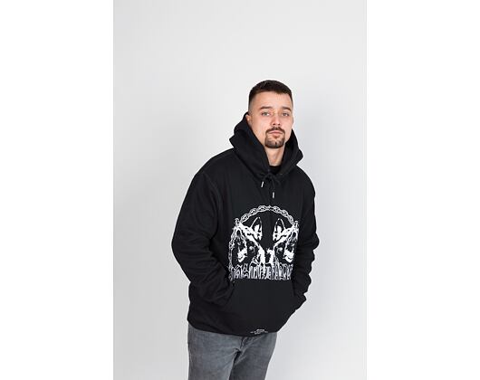 Mikina Wasted Paris Hoodie Unleashed - Black