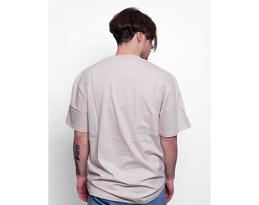 Triko Karl Kani Small Signature Essential Tee light sand