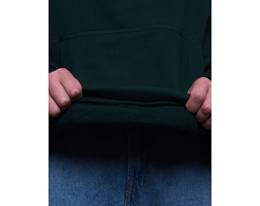 Mikina New Era Heritage Oversized Hoody Oakland Athletics Dark Green / Off White