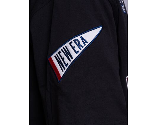 Triko New Era Heritage Patch Jersey Black / Off White