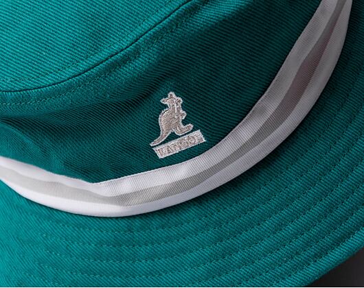 Klobouk Kangol Stripe Lahinch Turf Green