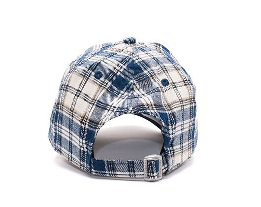 Kšiltovka New Era 9FORTY MLB Plaid Camo New York Yankees Navy