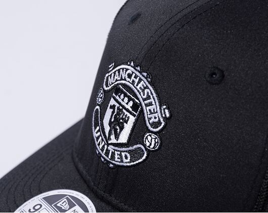 Kšiltovka New Era 9FIFTY Stretch-Snap Tonal Manchester United FC Black / Optic White