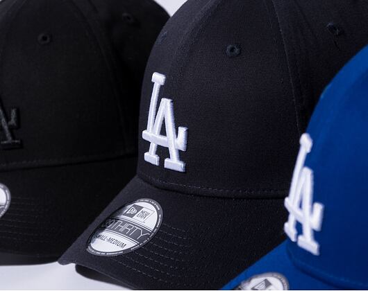 Kšiltovka New Era League Essential Los Angeles Dodgers 39THIRTY Light Royal/White