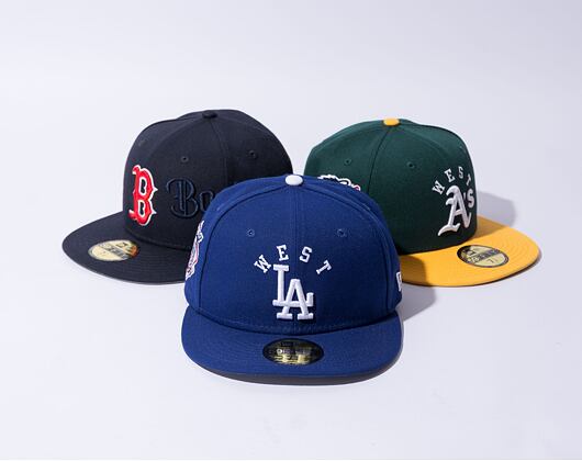 Kšiltovka New Era 59FIFTY MLB Team League 5 Los Angeles Dodgers Dark Royal
