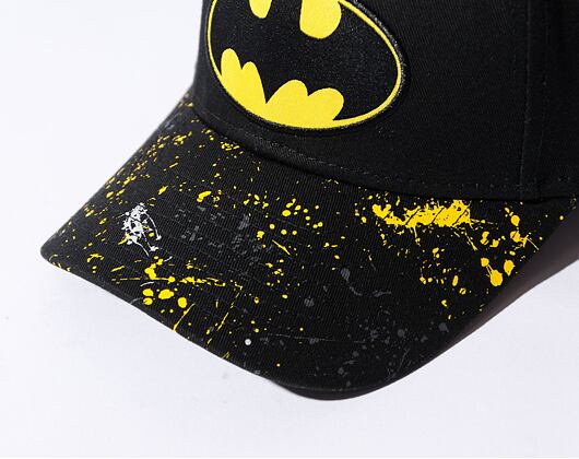 Dětská kšiltovka New Era 9FORTY Kids DC Paint Splatter Batman Black