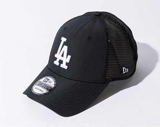 Kšiltovka New Era 9FORTY Trucker MLB Home Field Los Angeles Dodgers Black