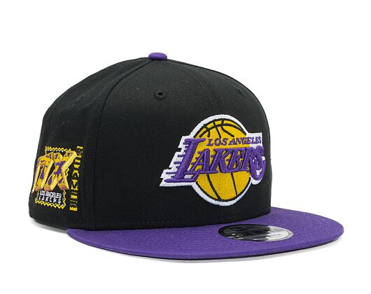 Kšiltovka New Era 9FIFTY NBA Team Patch Los Angeles Lakers Black