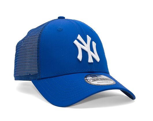 Kšiltovka New Era 9FORTY Trucker MLB Home Field New York Yankees Light Royal/Bright Royal