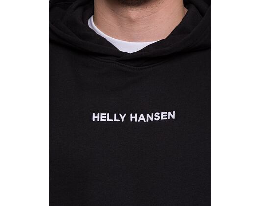 Mikina Helly Hansen CORE GRAPHIC SWEAT HOODIE 992 BLACK