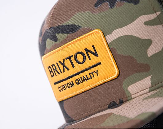 Kšiltovka Brixton Palmer Proper MP Mesh Cap Camo / Surplus