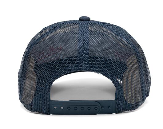 Kšiltovka Brixton Alpha Block X C MP Mesh Cap Washed Navy