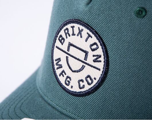 Kšiltovka Brixton Crest C MP Snapback Spruce
